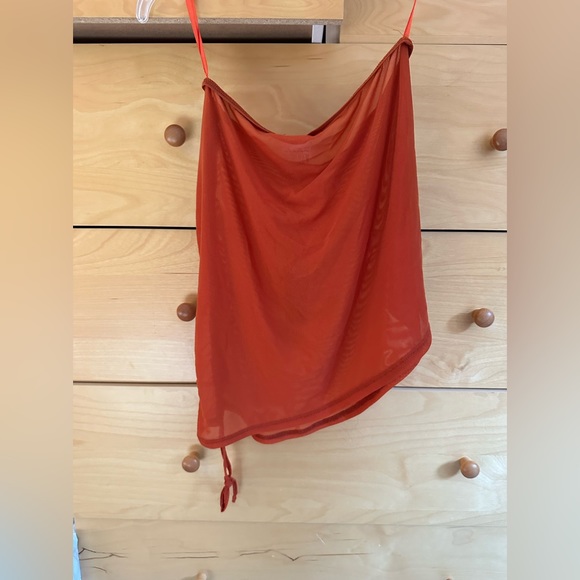 NWT Motel Rocks Mena Skirt in Copper - Picture 8 of 11